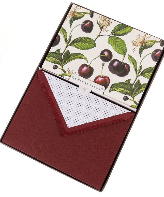 Set de 10 Tarjetas con Sobre - La Petite Presse Cerise