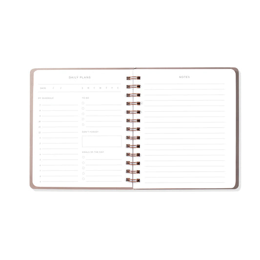Agenda sin Fecha Diaria - Apricot