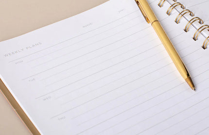 Agenda sin Fecha Semanal - Cognac