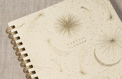 Agenda sin Fecha Mensual - Shooting Star