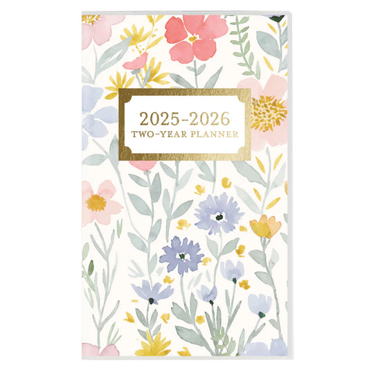 Agenda 2025 Bolsillo Mensual 24M - Happy Floral