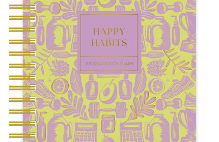 Agenda 2026 12M Sem Vista - Happy Habits