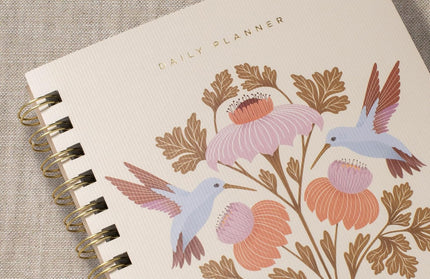 Agenda sin Fecha Diaria - Hummingbirds