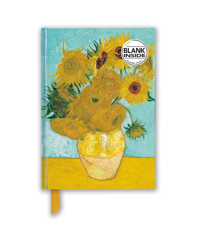 Libreta Tapa Dura - Van Gogh Sunflowers Croquis