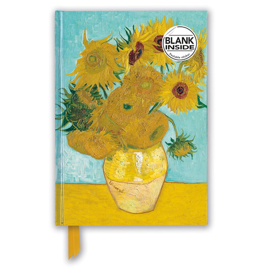 Libreta Tapa Dura - Van Gogh Sunflowers Croquis