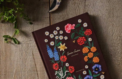 Croquera Canva Bordada - Garden Study