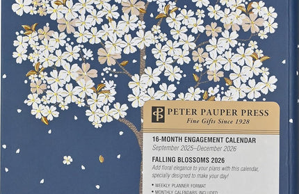Agenda 2026 Sem Vista 16M - Falling Blossoms