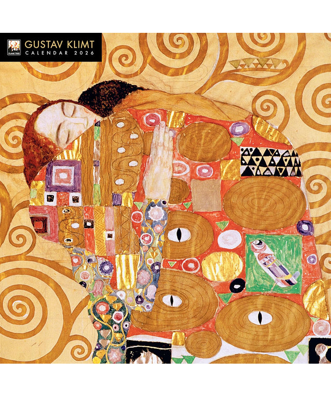 Calendario Pared 2026 12M Grande - Gustav Klimt