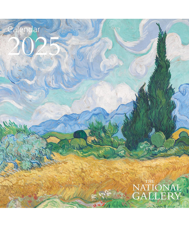 Calendario Pared 2025 12M Mini - The National Gallery