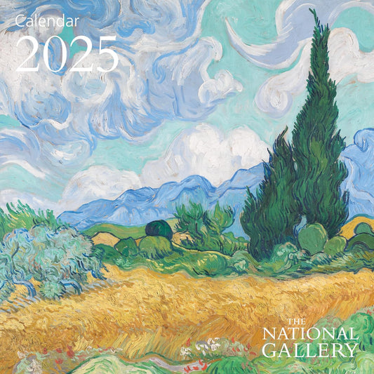 Calendario Pared 2025 12M Mini - The National Gallery