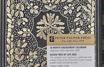 Agenda 2026 Sem Vista 16M - Gilded Tree of Life