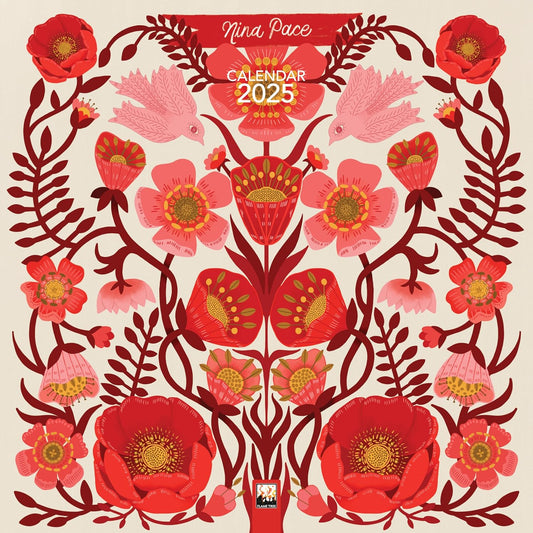 Calendario Pared 2025 12M Grande - Nina Pace