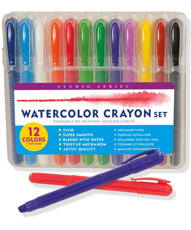 Set 12 Crayones Acuarela