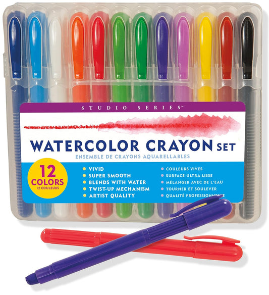 Set 12 Crayones Acuarela
