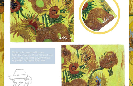 Libreta de Direcciones - Sunflowers