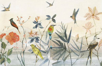 Caja Tarjetas y Sobres Bird Garden