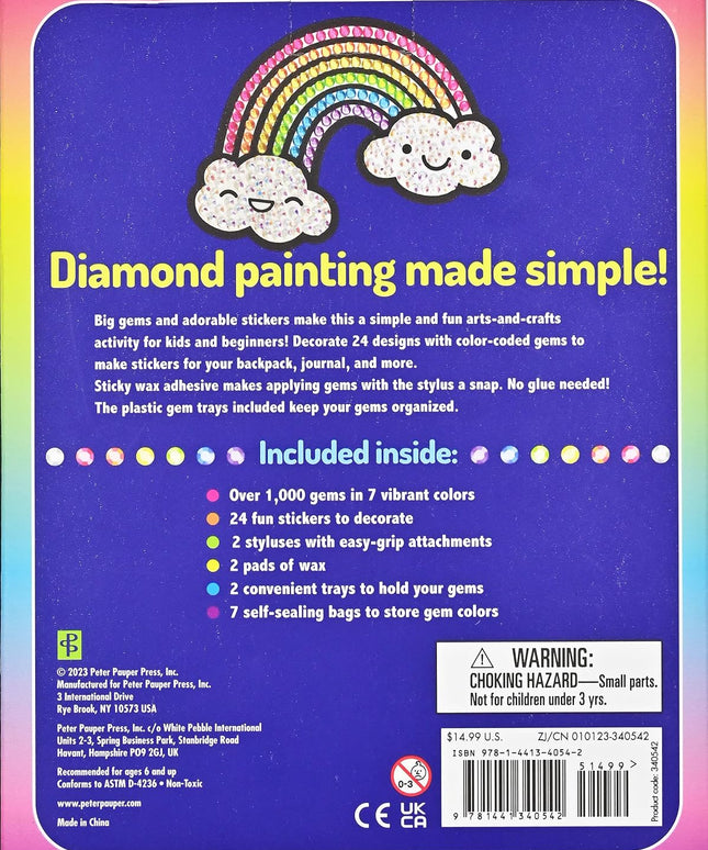 Set Stickers Arte Diamante - Cute