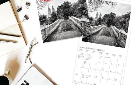 Calendario 2025 Mini Pared 12M - New York