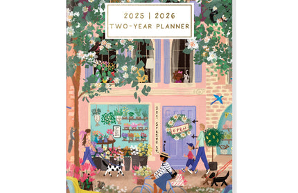 Agenda 2025 Bolsillo Mensual 24M - Joyful Landscapes