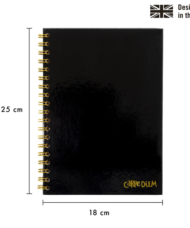 Cuaderno Anillado Diseño Black