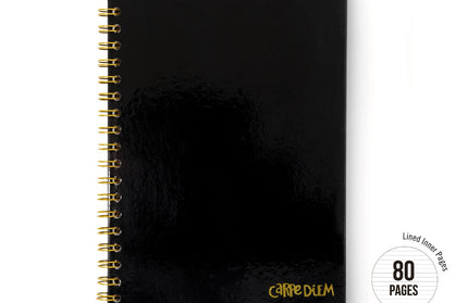 Cuaderno Anillado Diseño Black