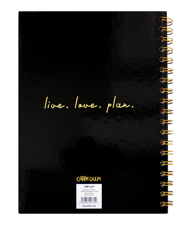 Cuaderno Anillado Diseño Black
