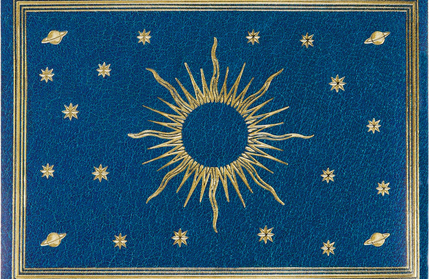 Caja Tarjetas y Sobres - Celestial