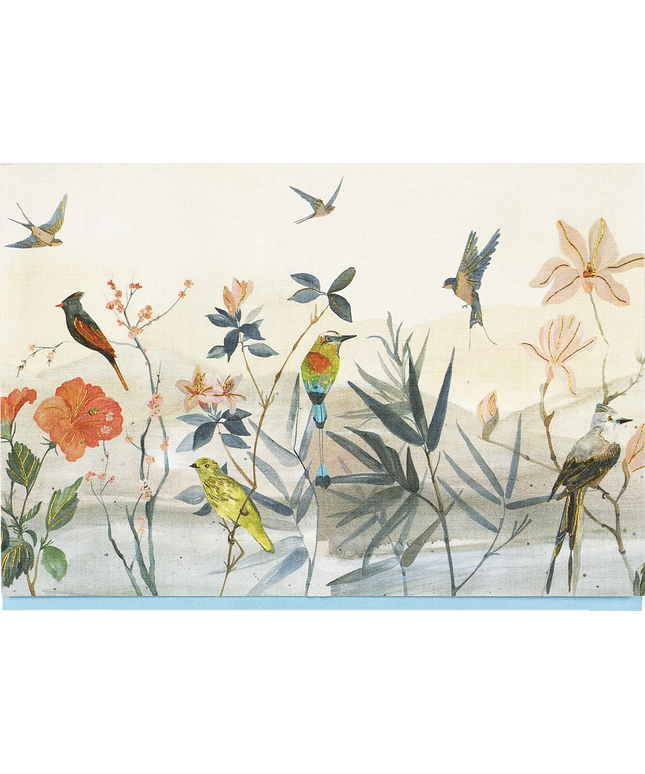 Caja Tarjetas y Sobres - Bird Garden