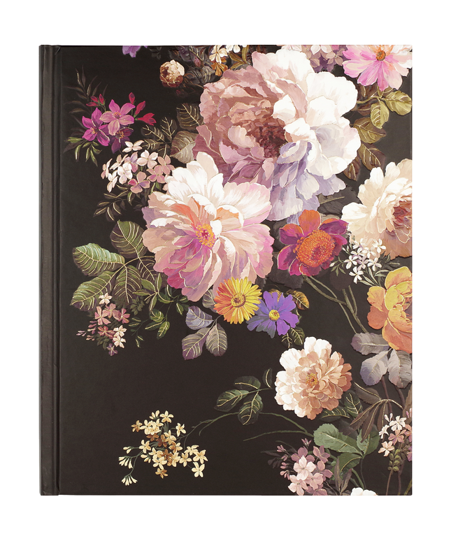 Libreta Grande Midnight Floral
