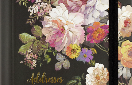 Libreta direcciones Floral