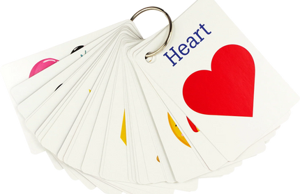 Set 4 paquetes tarjetas didácticas