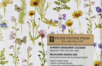 Agenda 2026 Sem Vista 16M - Wildflower Garden