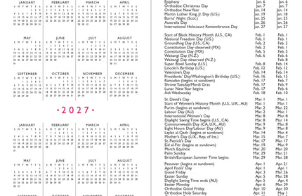 Agenda 2026 Bolsillo 24M - Watercolor Garden