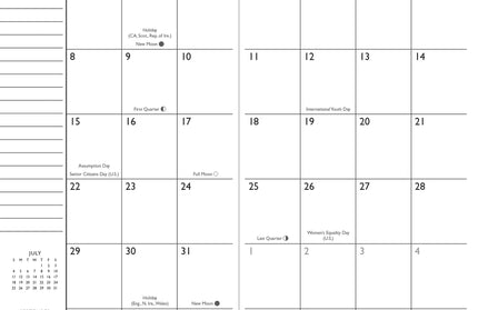 Agenda 2026 Bolsillo 24M - Watercolor Garden