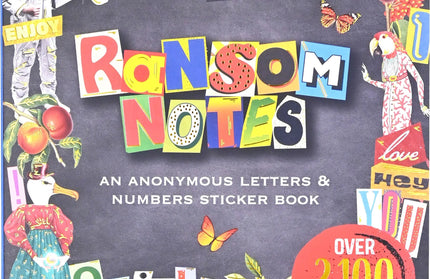 Libro de Stickers - Ransom Notes