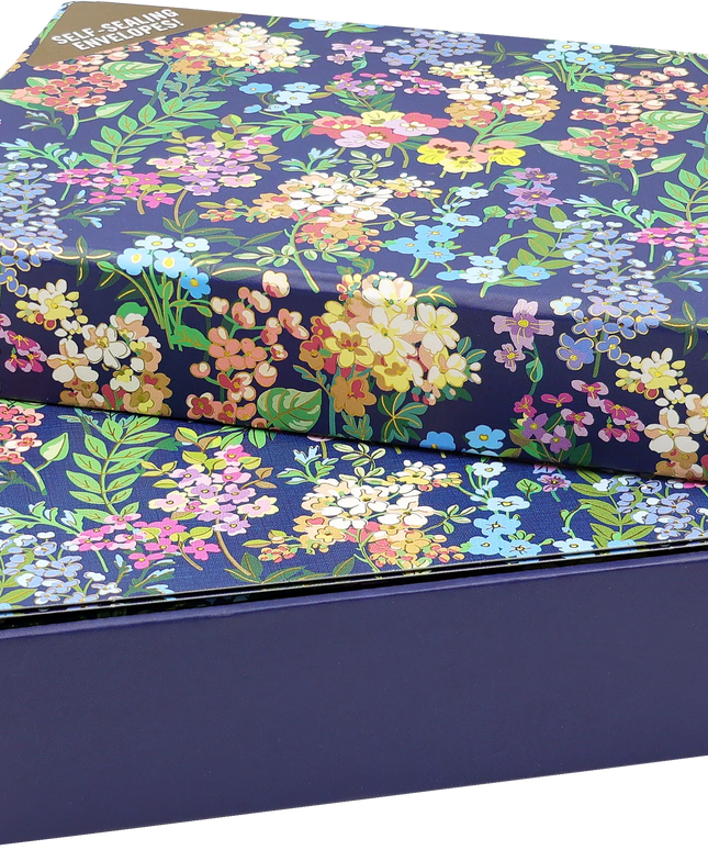 Caja Tarjetas y Sobres - Pradera de Flores