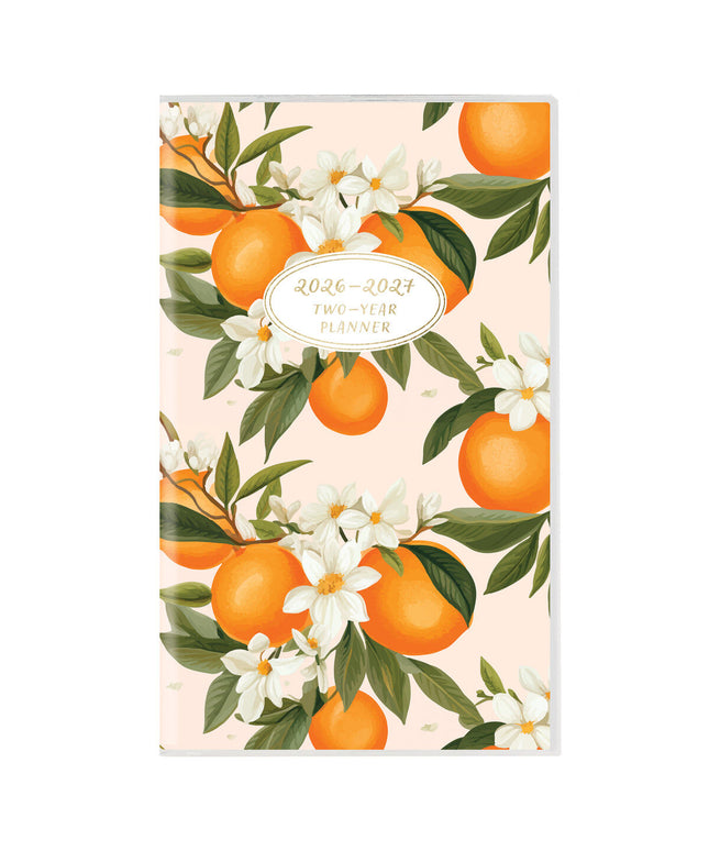 Agenda 2026 Bolsillo Mensual 24M - Elegant Pattern
