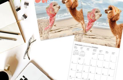 Calendario 2025 Pared 12M - Little Alpaca on the Prairie