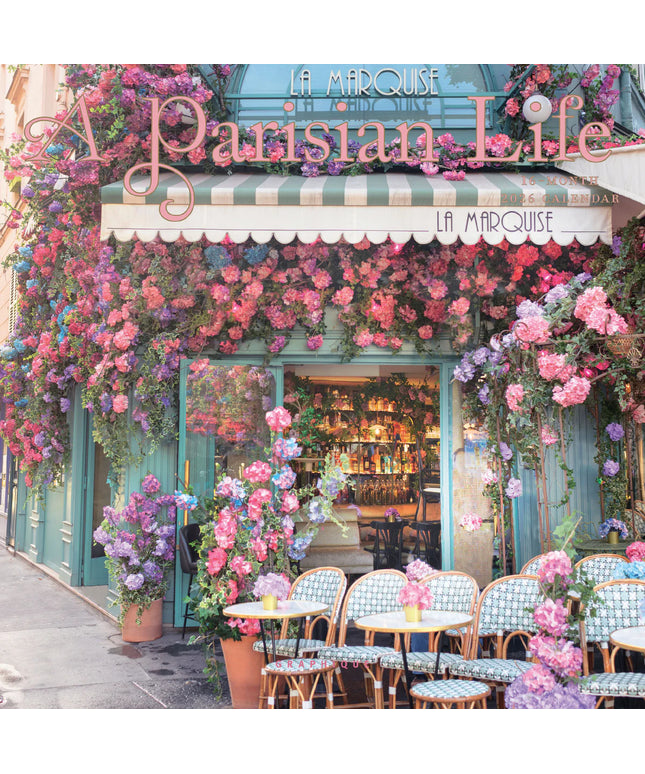 Calendario 2026 Pared Mini 12M - Parisian Life