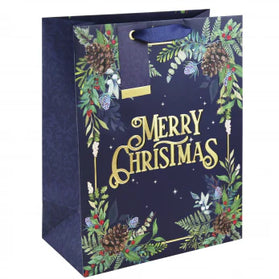 Bolsa Regalo Mini Navidad - Follaje Navideño