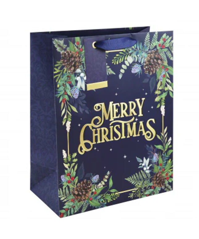 Bolsa Regalo Mini Navidad - Follaje Navideño