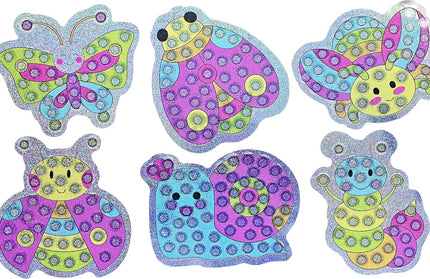 Set Stickers Arte Diamante - Cute