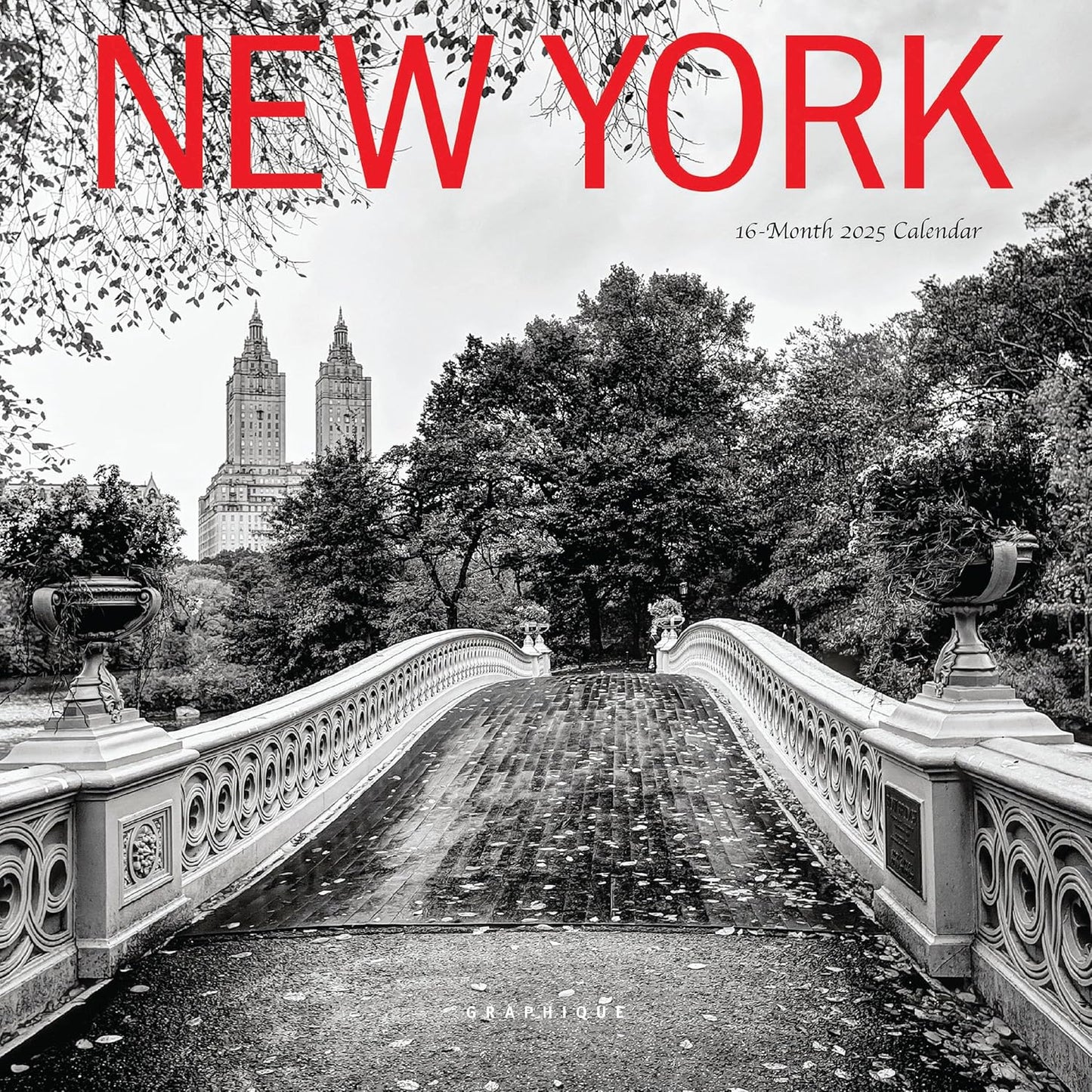 Calendario 2025 Mini Pared 12M - New York