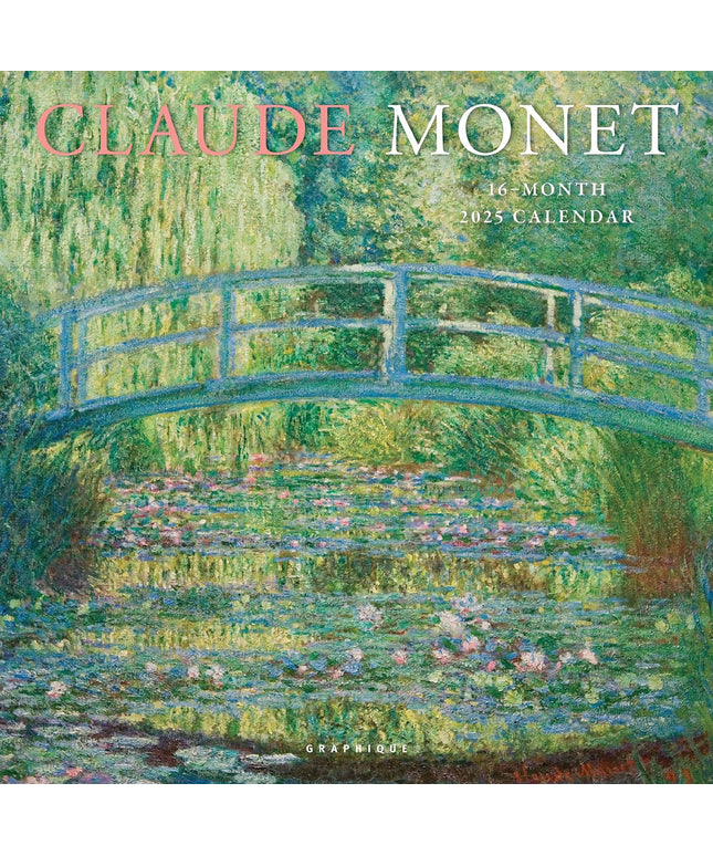Calendario 2025 Pared 12M - Monet