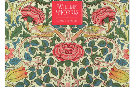 Calendario 2026 Familiar 12M - William Morris