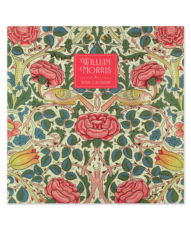 Calendario 2026 Familiar 12M - William Morris