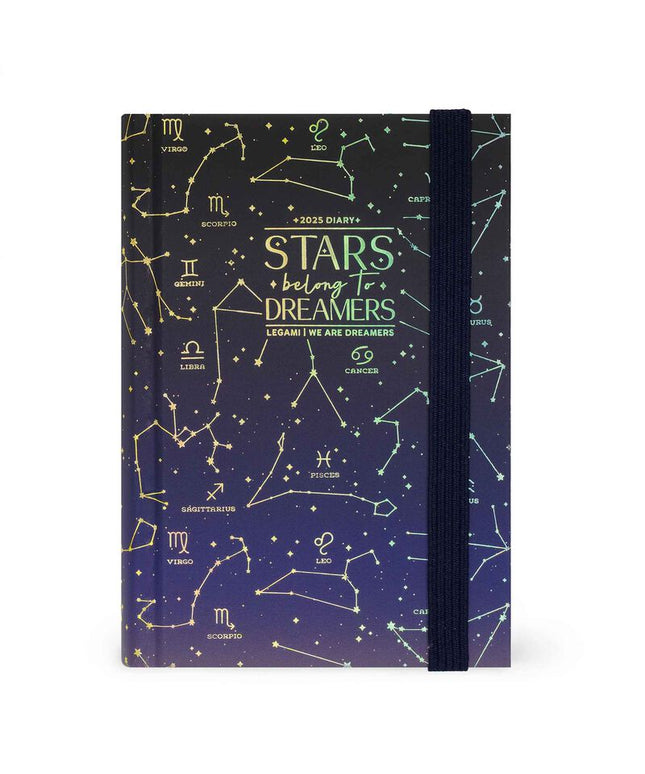 Agenda Chica Día por Página 2025 12M - Stars