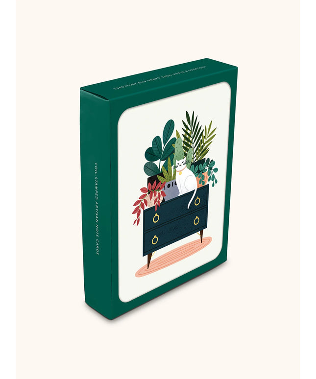 Caja Tarjeta con Sobre - House Cat