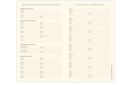 Agenda 2025 Apollo Black 29 Meses