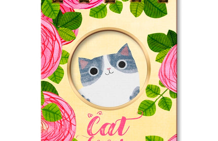 Mini Block con Espiral Planet Cat Amarillo